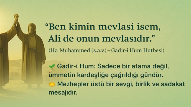 Ben kimin mevlası isem, Ali de onun mevlasıdır